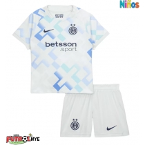 Camiseta Inter Milan Visitante Equipación para niños 2025-26 manga corta (+ pantalones cortos)